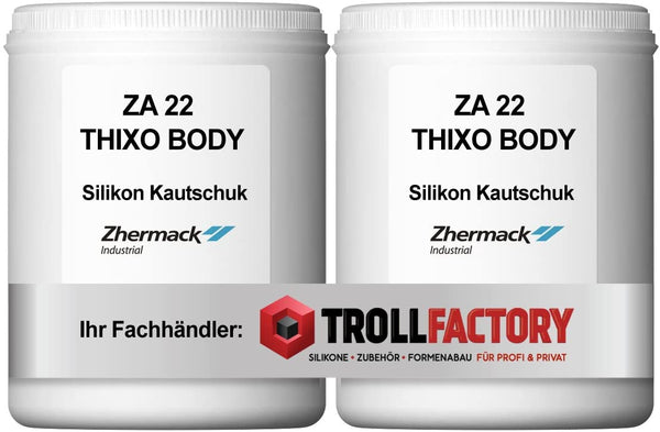 Zhermack Silikon Kautschuk ZA 22 THIXO BODY Thixotropic Haut streichfähig