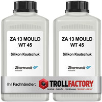Zhermack Silikon Kautschuk ZA 13 Mould WT45 Shore Härte 13 transluzent weich