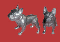 Zinn Giessform Englische Bulldogge Silikonform hitzebeständig - benötigt ca. 220g Reinzinn