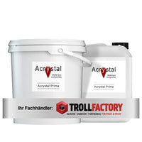 ACRYSTAL Acrylharz auf Wasserbasis Set PRIMA + CRYSTAL